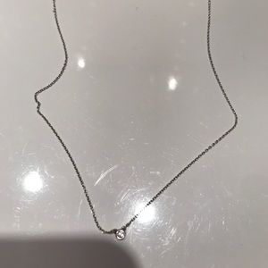 Tiffany & Co Elsa Peretti Diamond necklace
